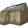 Cream house